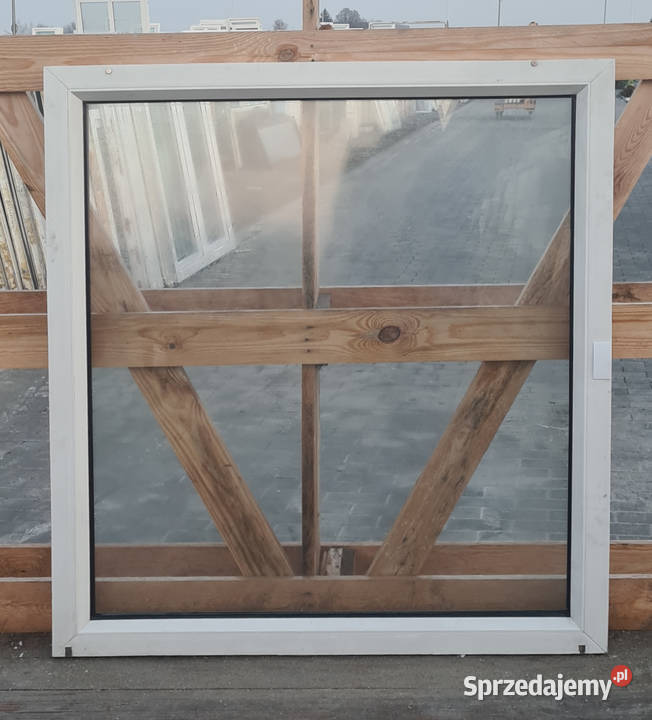 OKNA KacprzaK Witryna 95X106 FIX Używany PCV Lublin