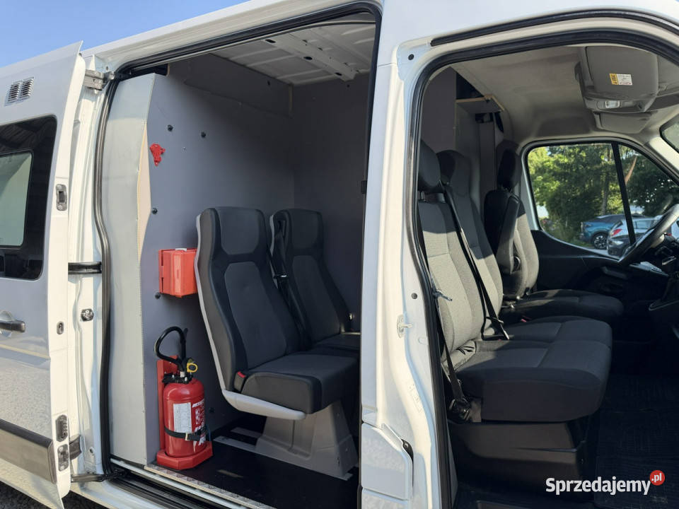 Renault Master L3H2 brygadówka 5osobowa doka 150 wielofunkcyjna kierownica