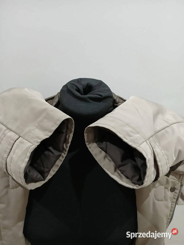 Kurtka damska zimowa beżowa puchową Geox rozmiar Kielce