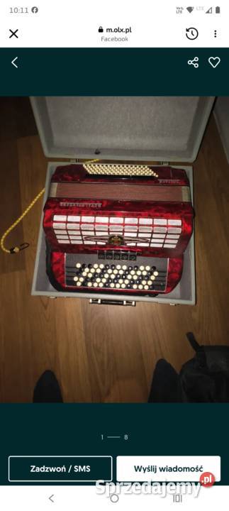 Akordeon guzikowy 96 basów Instrumenty Wilcza