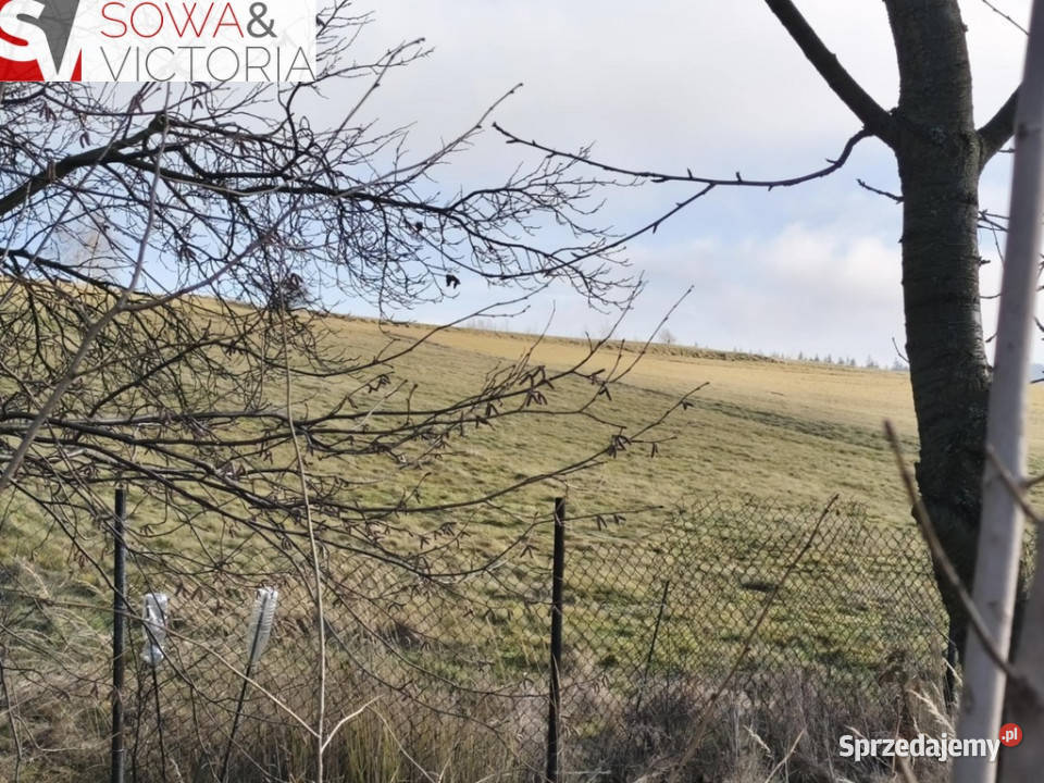 Widokowa działka budowlana wszystkie media Sprzedaż Boguszów-Gorce