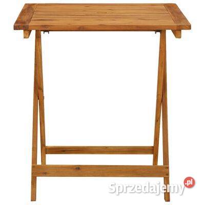 vidaXL Składany stół ogrodowy 70 x 70 x 75 lite Warszawa