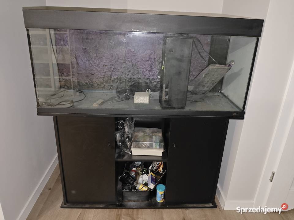 Akwarium Juwel Rio 240 ze świetlówkami szafką Akwarystyka Kobyłka sprzedam