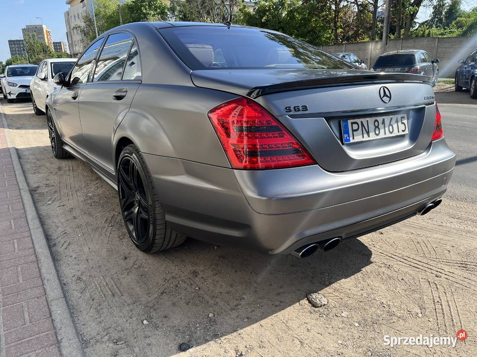 MercedesBenz SKlasa W221 S63 AMG LONG 525 wielkopolskie Poznań sprzedam