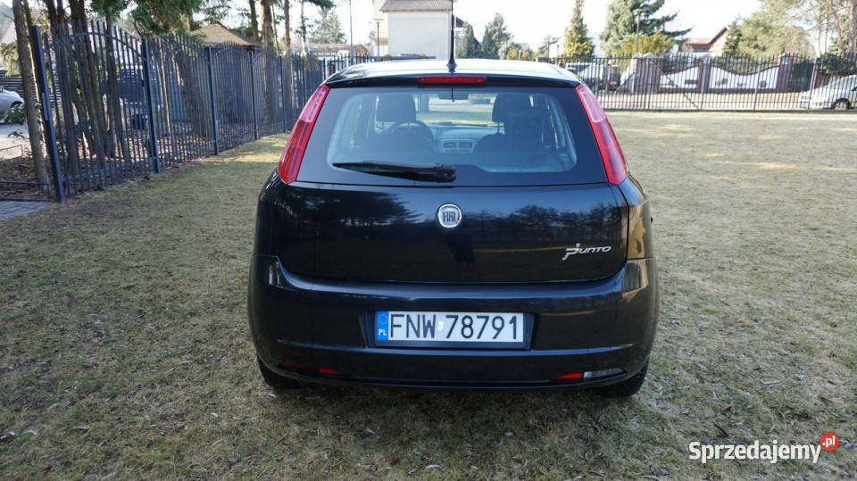 Fiat Punto zarejestrowany ubezpieczony Gwarancja Rok produkcji 2007 lubuskie Zielona Góra