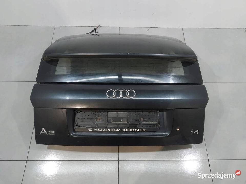 KLAPA TYŁ SZYBA CZARNA Audi A2 I 19992005 A2 osobowe