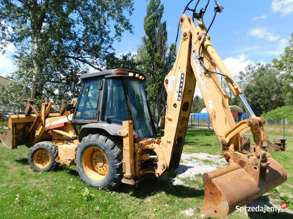 Koparkoładowarka CASE 580 SM 2003 łyżka dzielona nie