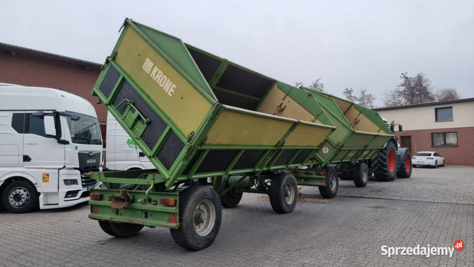 Przyczepa transportowa Krone KRONE DK225 16 nieuszkodzony Głogówek