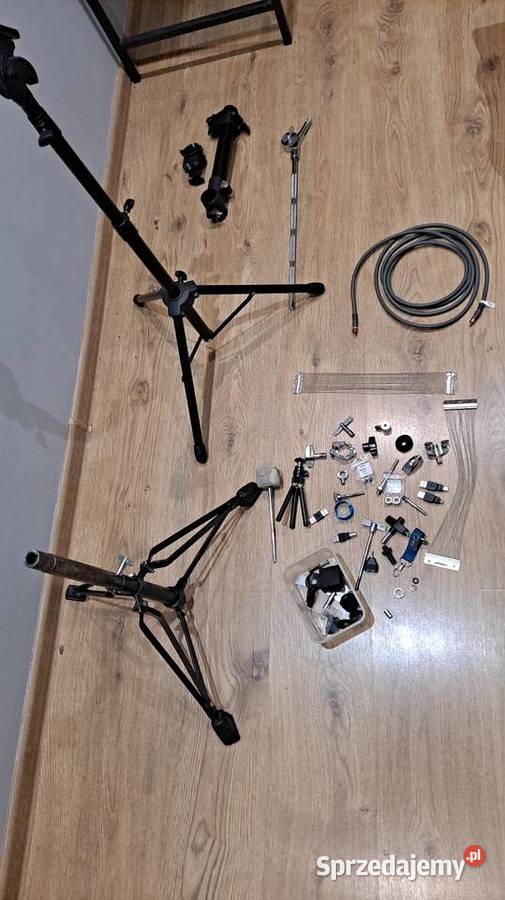 Przewody statywy hardware perkusyjne Zduńska Wola sprzedam