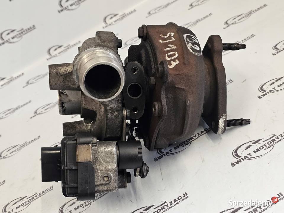 JAGUAR XF 27 TD V6 207 09r turbosprężarka Osłony i zaślepki