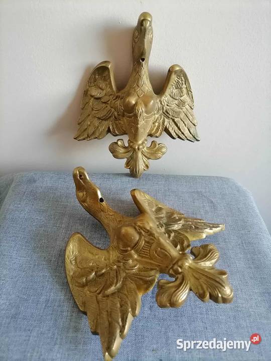 Dwa Orły Dekoracyjne Vintage Retro