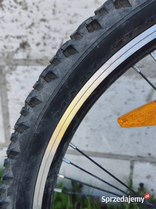 Rower MTB 24 amortyzacja przód tył Shimano 21 Sport i Wypoczynek Słonecznik