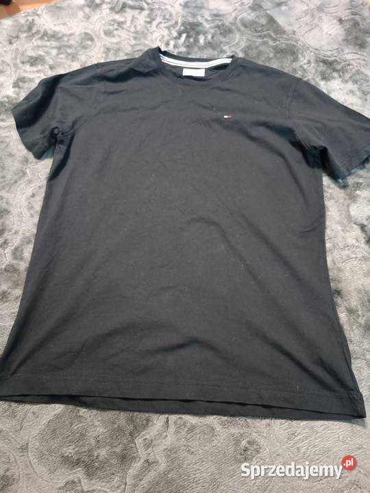 Tommy Jeans Tshirt czarny M klasyk z logo śląskie Katowice sprzedam