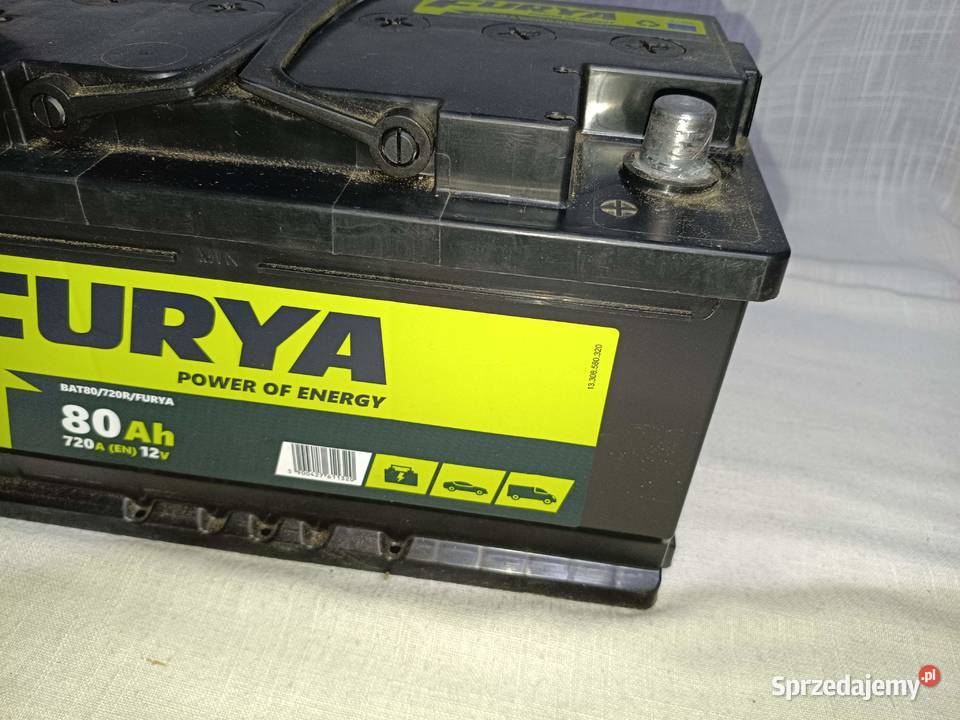 FURYA Akumulator 80Ah 720A P rozruchowy