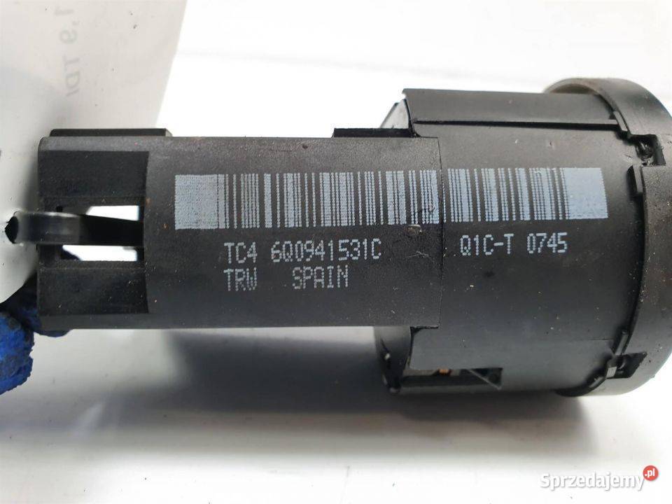 WŁĄCZNIK ŚWIATEŁ VOLKSWAGEN TRANSPORTER T5 osobowe kujawsko-pomorskie Lipno