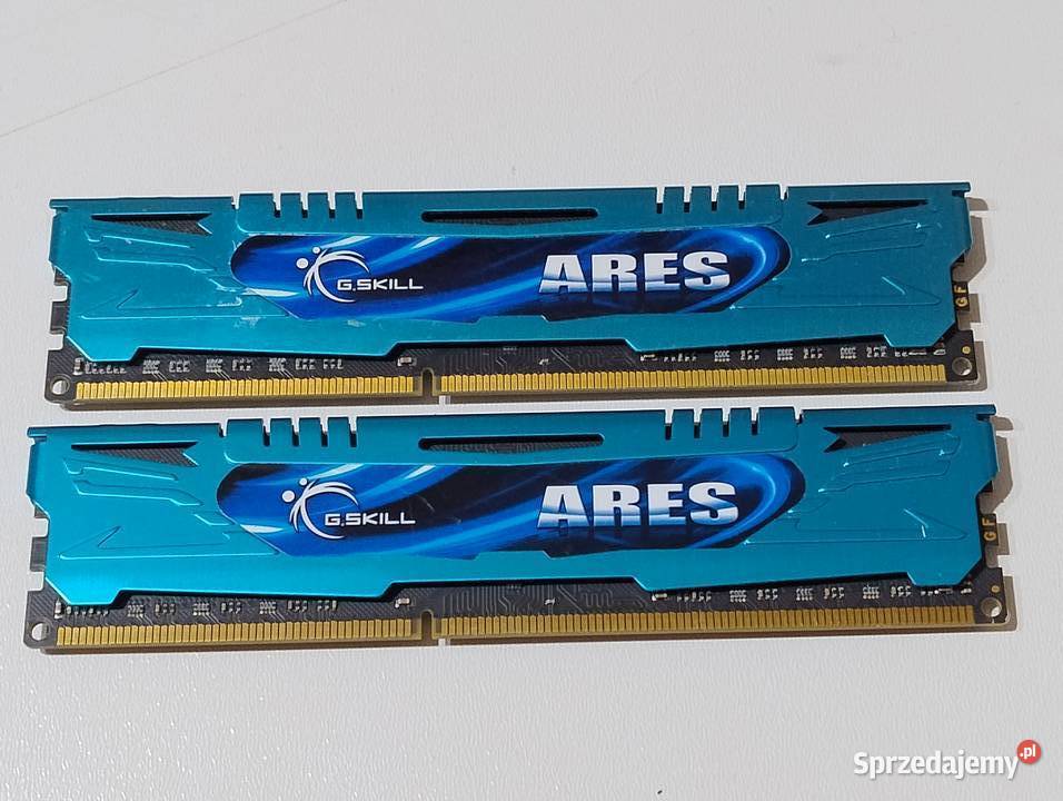 Pamięć 8GB DDR3 GSkill Ares2 Moduły 4GB Pojemność 8GB