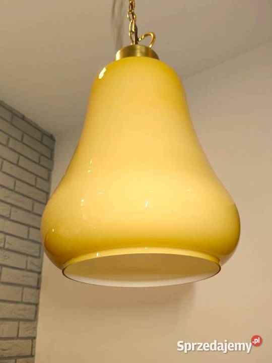 Lampa Polam Meos lata 60 vintage wielkopolskie Kalisz