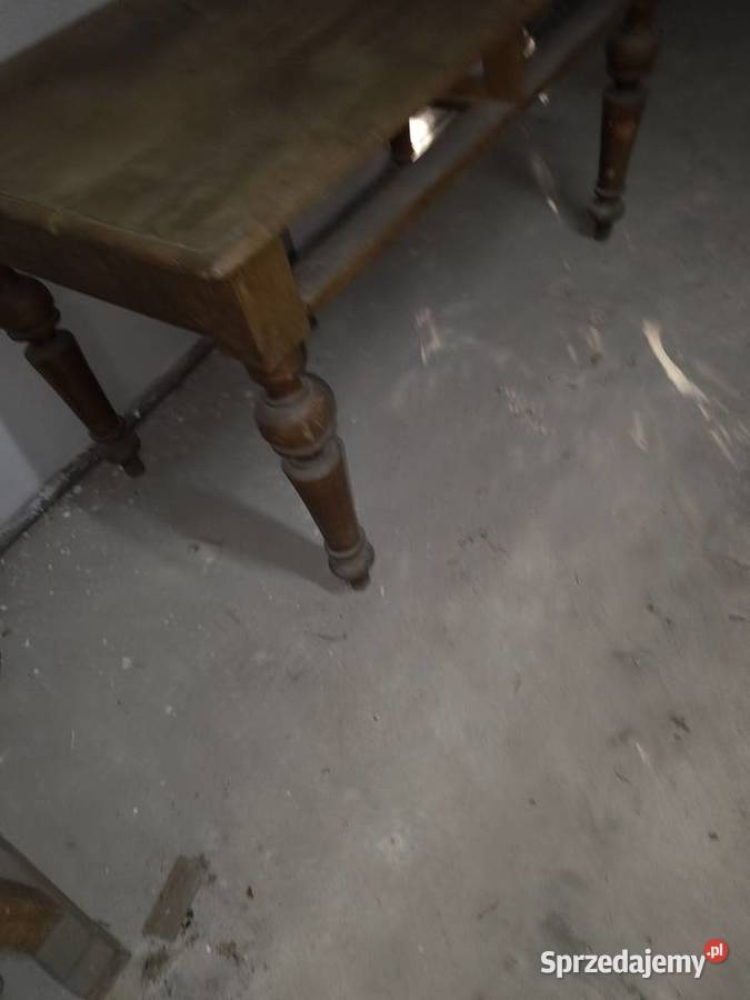 Zabytkowy stół debowy Antyki Skarżysko-Kamienna