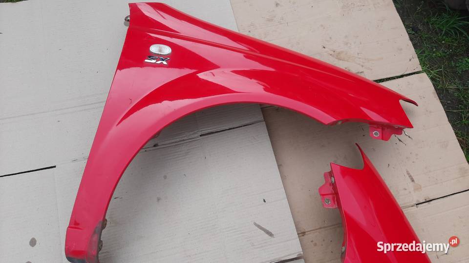 błotnik przedni prawy lewy chevrolet kalos lak Dębno