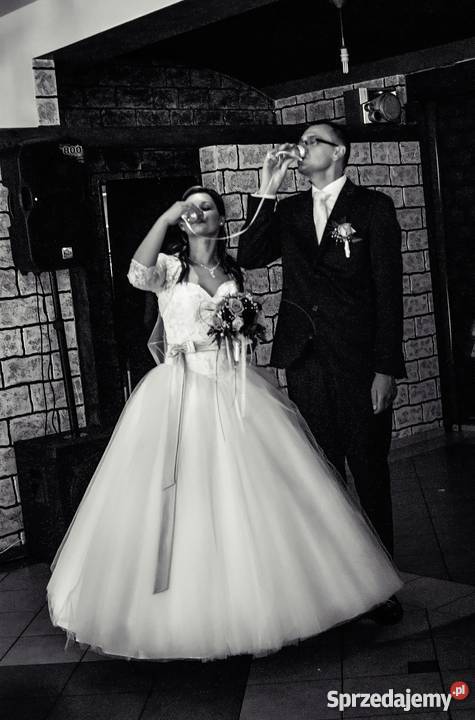 Suknia Giovani angel biały Odzież ślubna Złotów