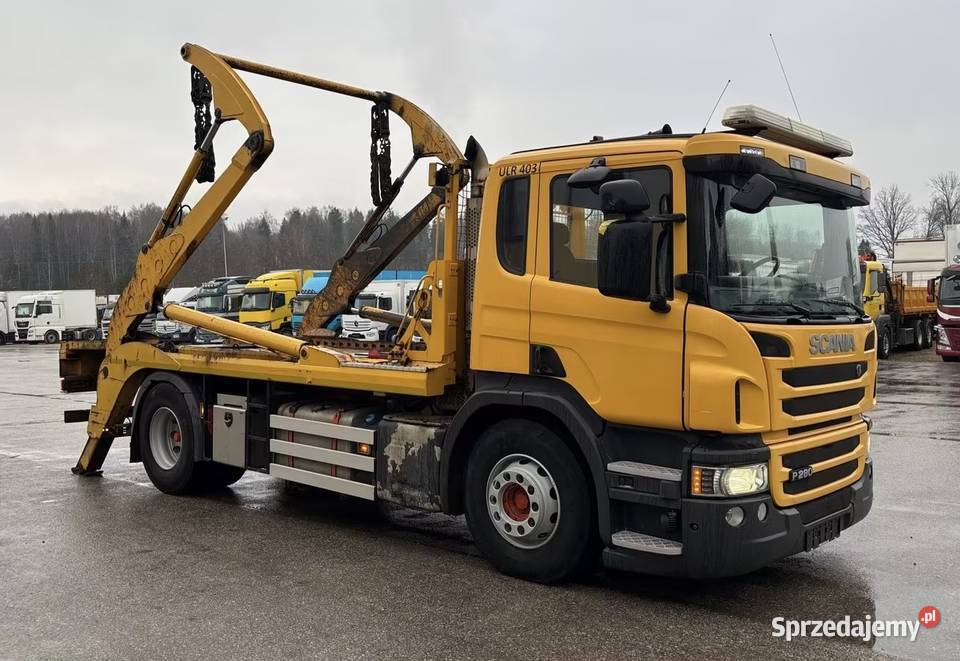 Scania P 280 do przewozu kontenerów wysuwana gniazdo USB Nowiny sprzedam
