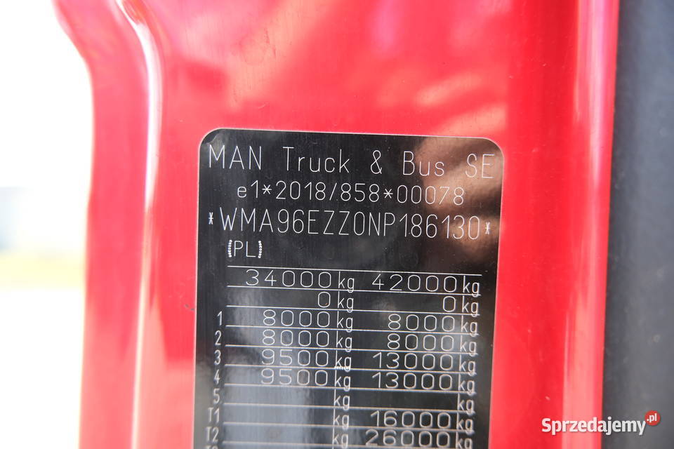 MAN TGS 2022 12419 ccm 471 Rok produkcji 2022 Ursynów