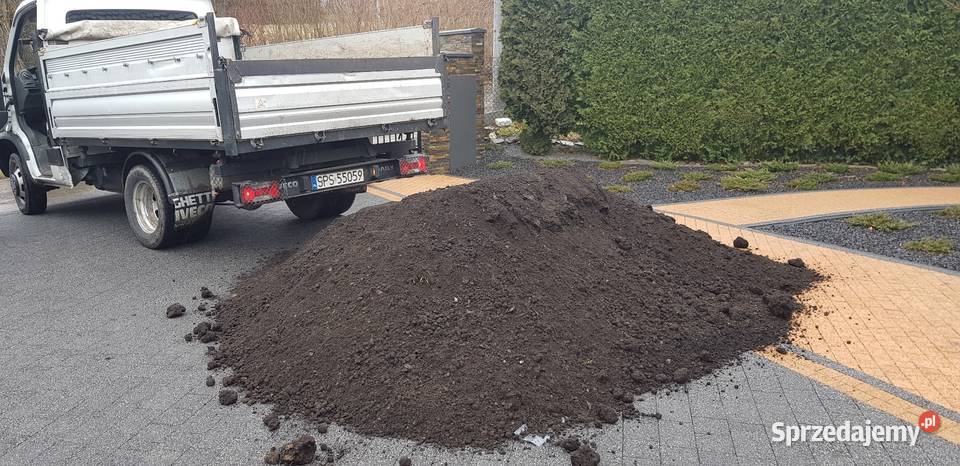 Ziemia ogrodowa czarna humus z przywozem Kęty sprzedam
