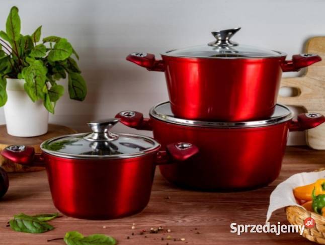 Garnki marmurkowe różne kolory Jelenia Góra