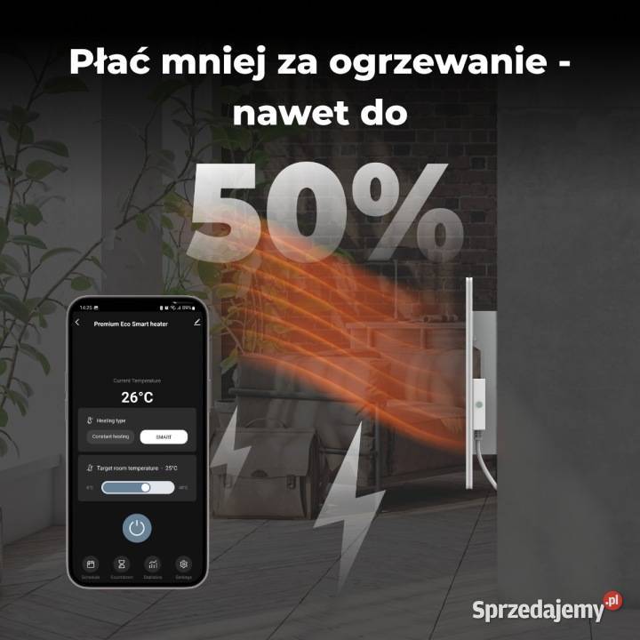 Grzejnik elektryczny Aeno Premium Eco smart Grzejniki Jadowniki