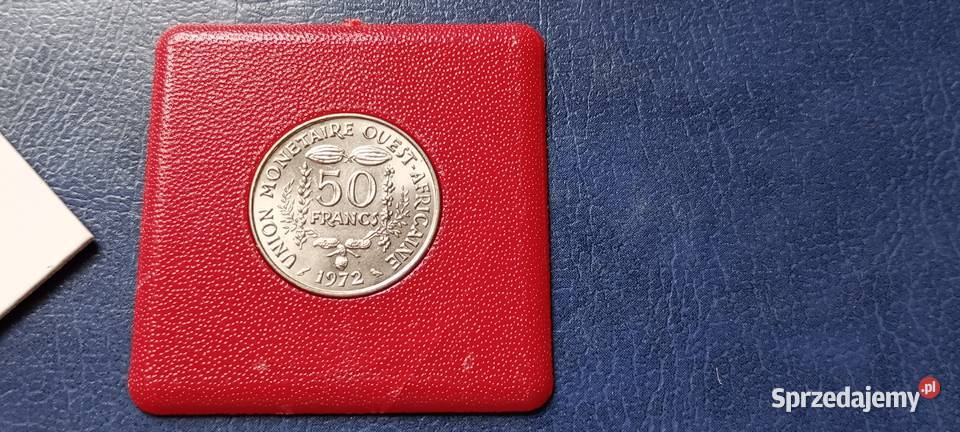 Stare monety 50 frank 1972 Afryka zaZchodnia Lesko sprzedam