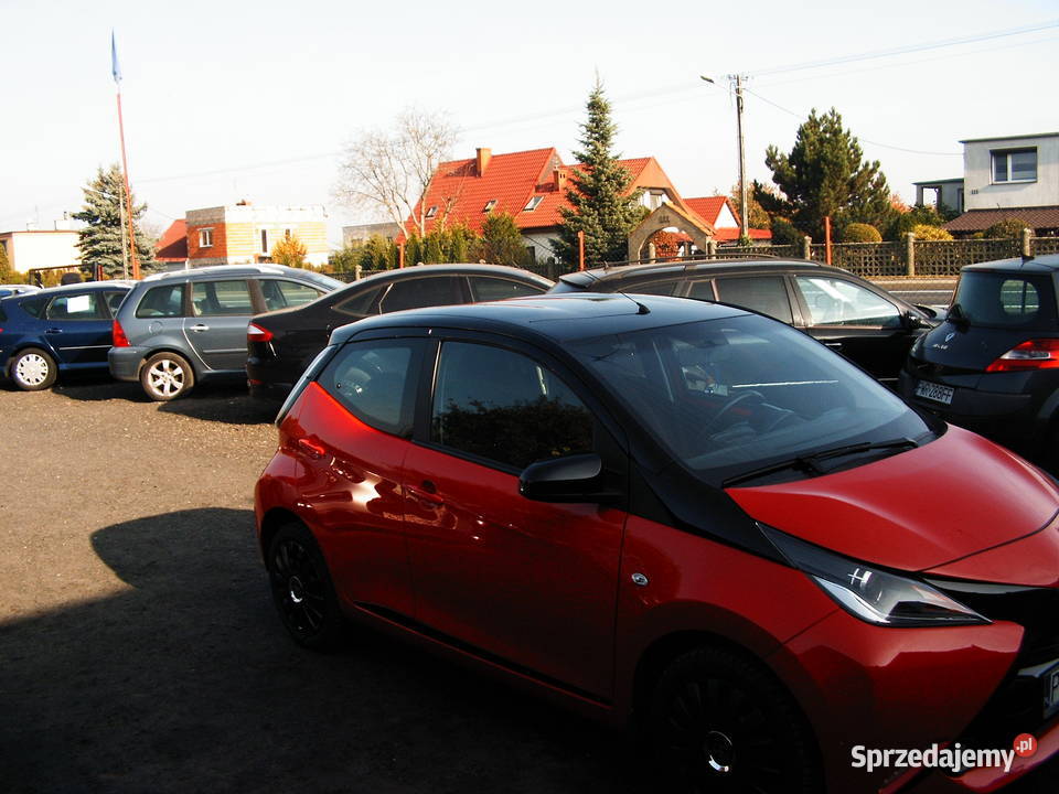 Toyota Aygo 10 Etylina 2018 r welurowa tapicerka Aygo wielkopolskie Września