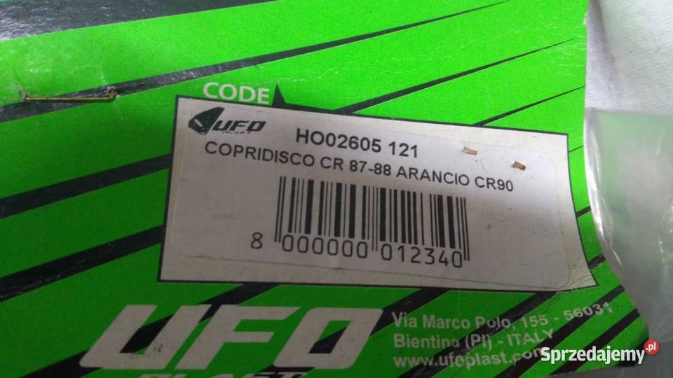 Osłona tarczy hamulcowej Acerbis UFO Honda CR90 Bielsk Podlaski sprzedam