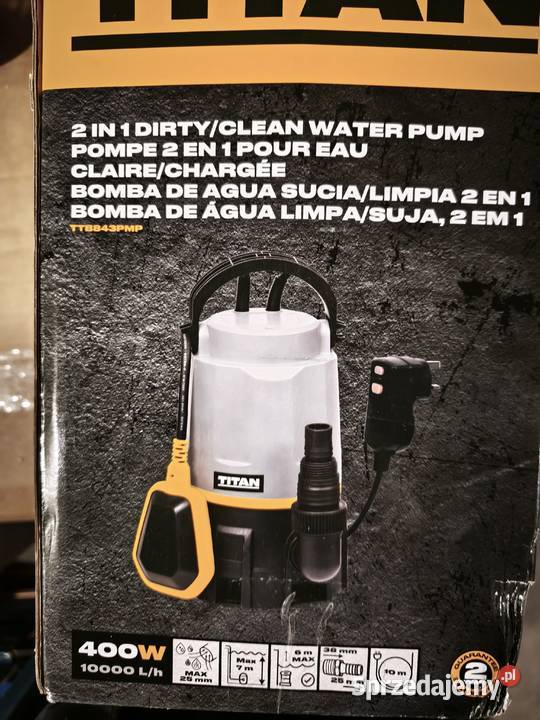 Titan TTB843PMP 400 W pompa głębinowa P508 Pompy i hydrofory Oświęcim