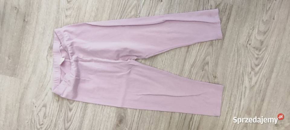 Sukienka Shein i legginsy Smyk liliowe 140 Olsztyn