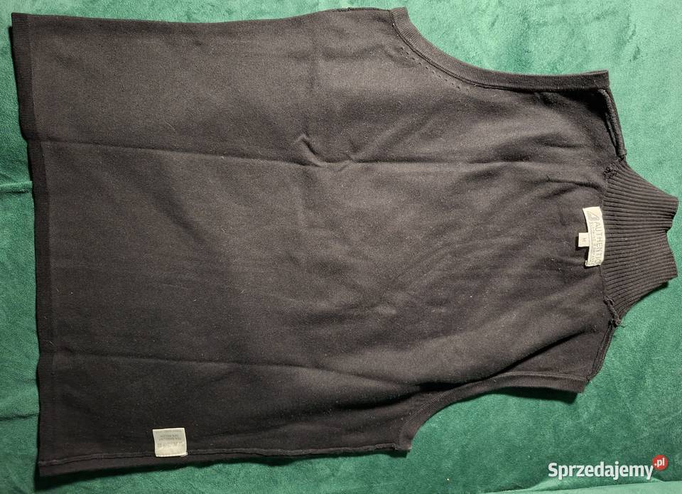 Czarny top z półgolfem Authentic M38 Kraków