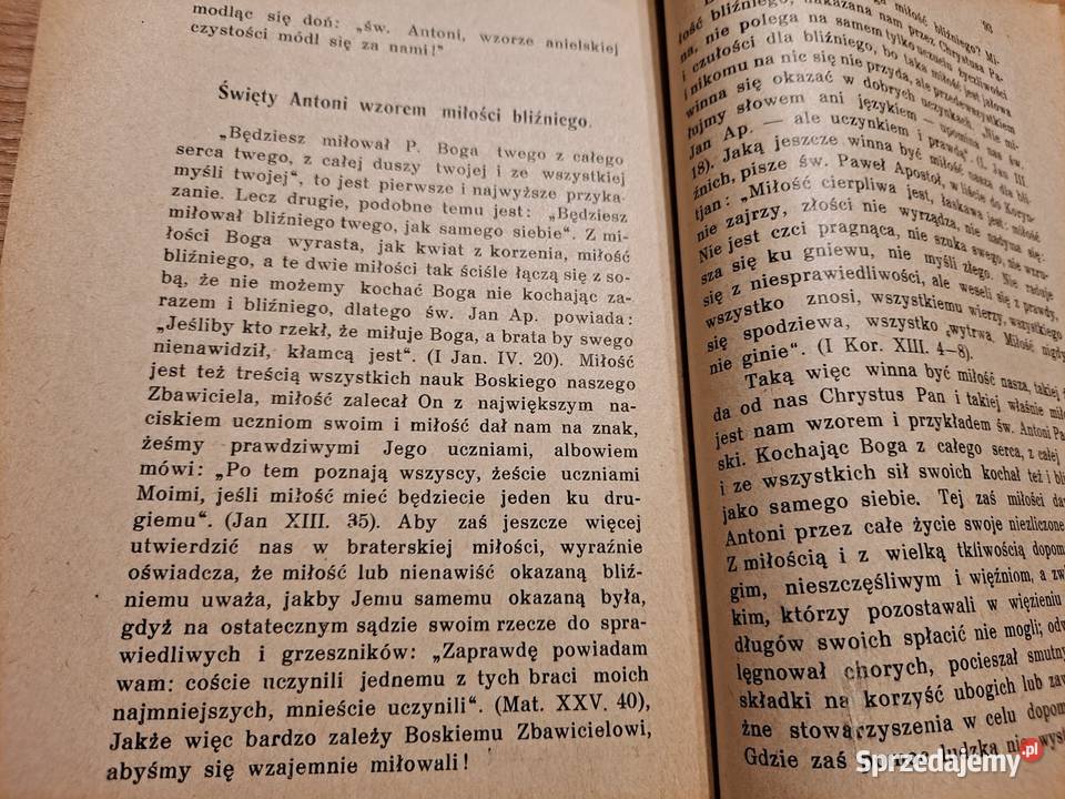 Święty Antoni Padewski 1931 Kraków