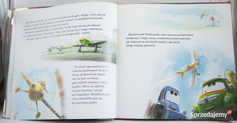 Książeczka Samoloty z audiobookiem Gdańsk sprzedam