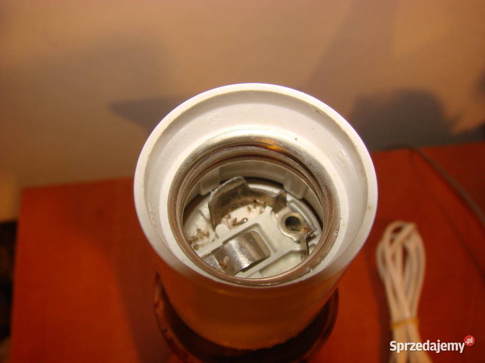 AK Kaiser porcelanowa lampka Porcelana i szkło Pruszcz Gdański sprzedam