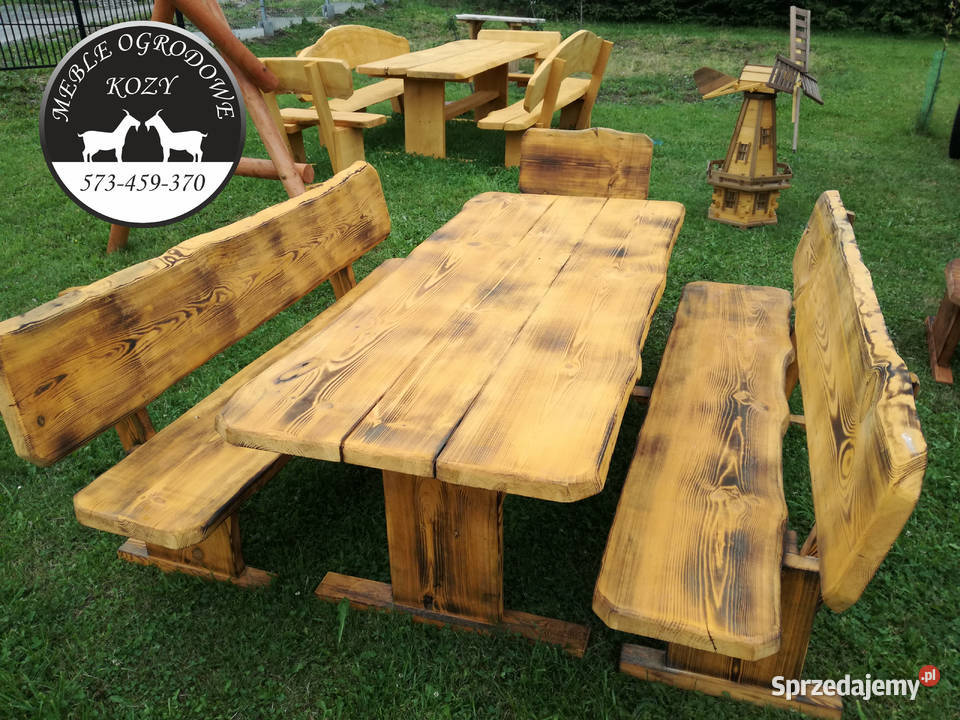 PROMOCJA ogrodowy drewniany plac zabaw z domkiem Bytom