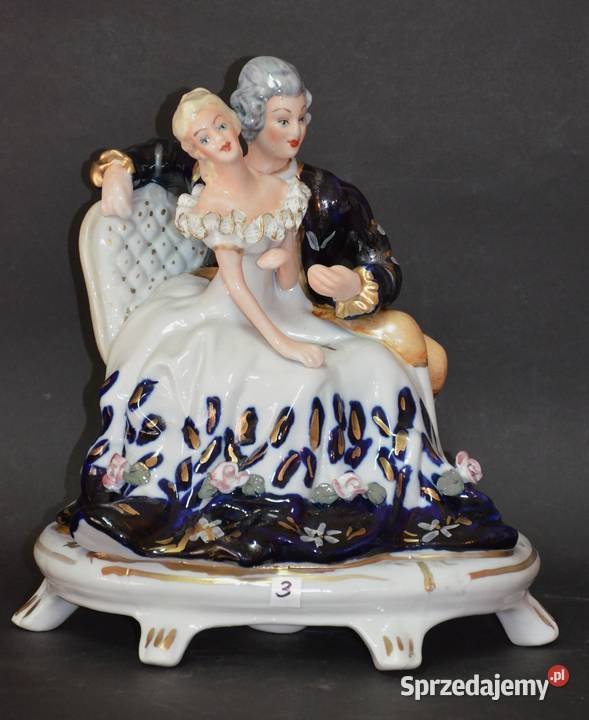 Roceram porcelana grupa figuralna Romeo i Julia Porcelana i szkło wielkopolskie sprzedam