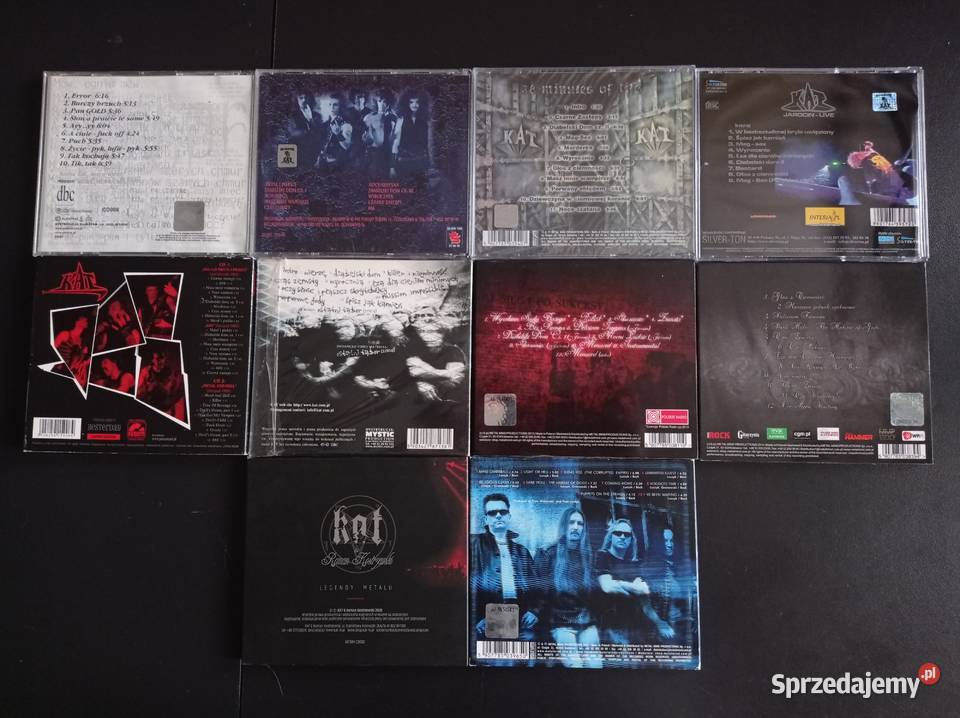 Płyty CD KAT Roman Kostrzewski Alkatraz Wałbrzych