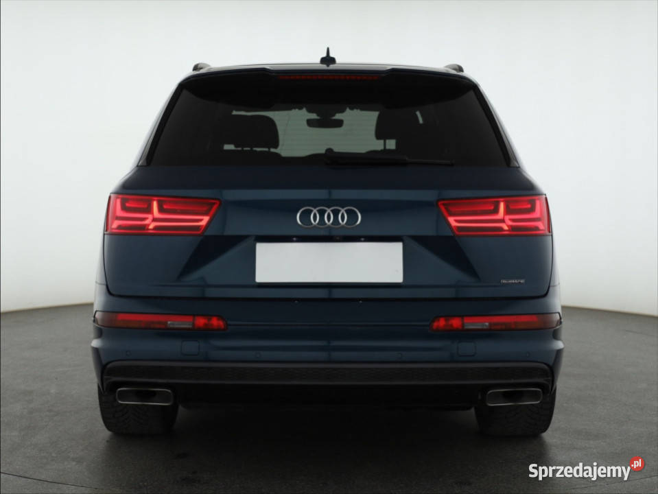 Audi Q7 30 TDI niebieski Piaseczno