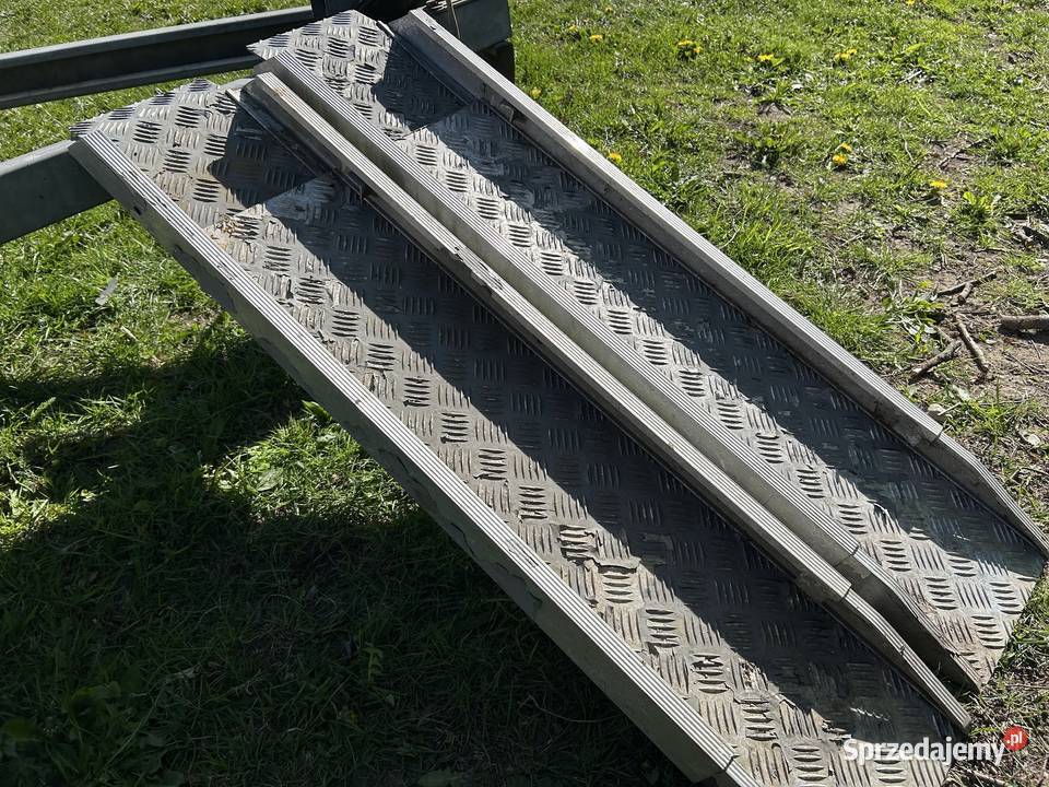 Najazdy aluminiowe składane 2m Łomża sprzedam
