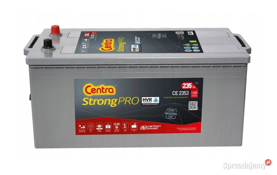 AKUMULATOR CENTRA 12V235AH 1200A HVR STRONG PRO Motoryzacja Lublin