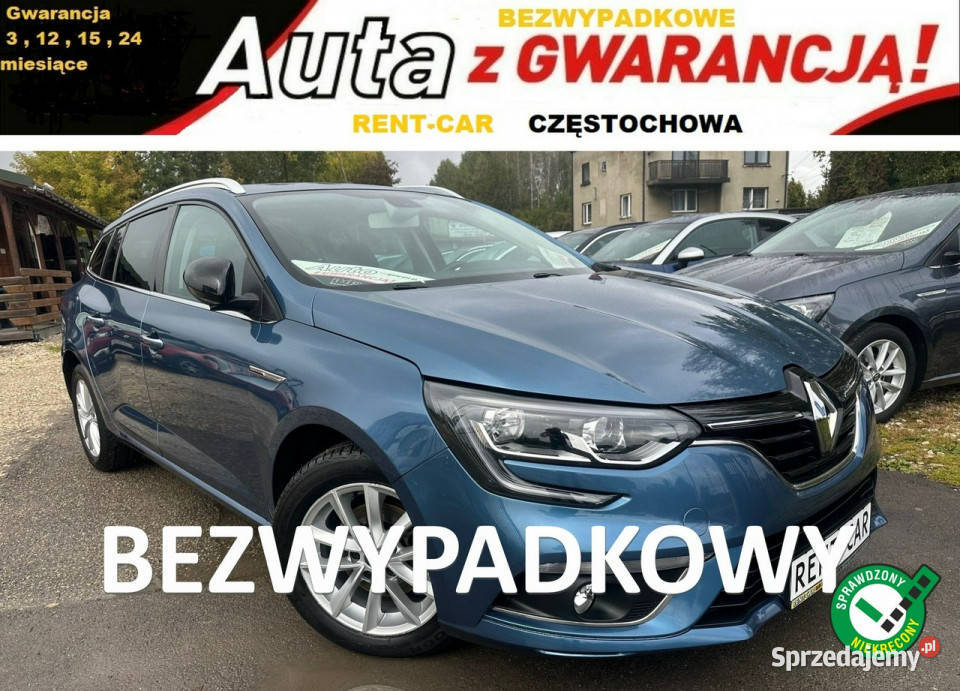 Renault Megane 12i132AutomatOPŁACONY aluminiowe felgi Megane śląskie Częstochowa