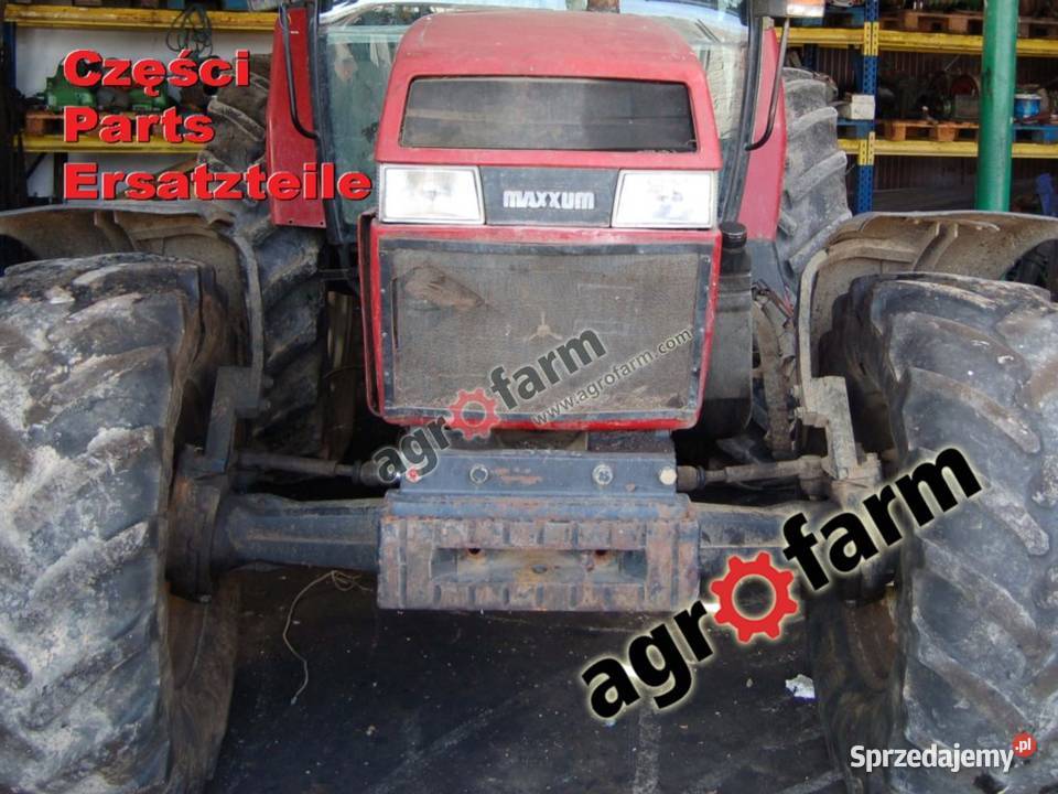 Case 5140 części silnik skrzynia biegów oś wał Byków