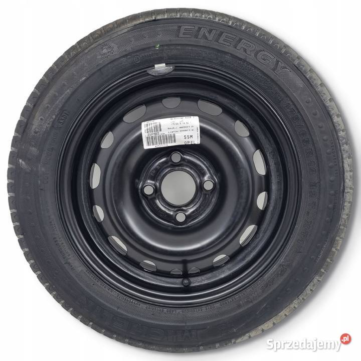 KOŁO ZAPASOWE zapas Opel Corsa C felga 17565 R14 Samochodowe Chełm sprzedam