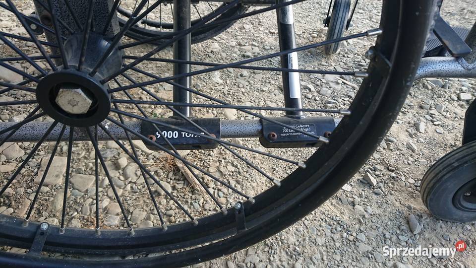 Wózek Inwalidzki Składany DużyWyjątkowo Mocny małopolskie