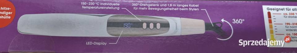 LOKÓWKOPROSTOWNICA HAIRSTYLER VITALMAXX Łódź