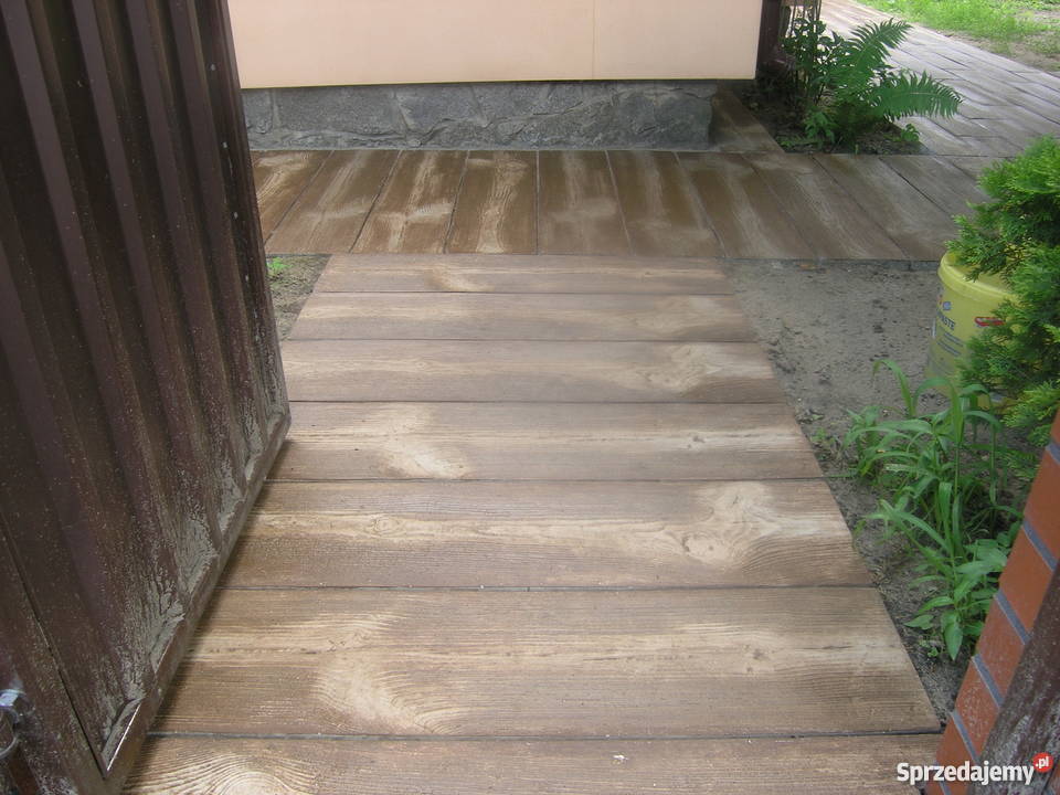 Drewno betonowedeski z betonupieńki wielkopolskie Wolsztyn